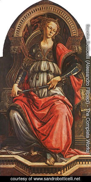Sandro Botticelli (Alessandro Filipepi) - Fortitudo