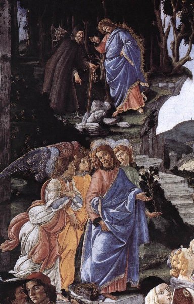 The Temptation of Christ [detail: 1]