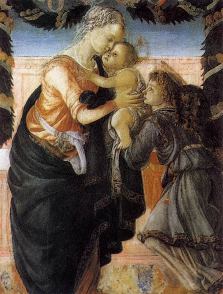 Madonna and Child with an Angel 2