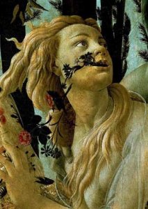 La Primavera Allegory Of Spring (Detail) 1477-78