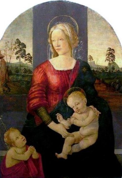 Madonna and Child with St. John the Baptist