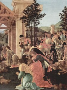 Adoration of the Magi (detail 2)