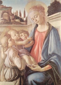 Madonna and Child and Two Angels c. 1470