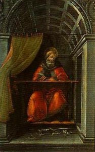 St Angustine in His Study