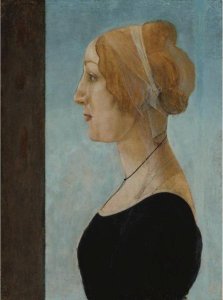 Profile Portrait Of A Woman