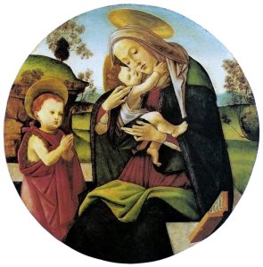 Virgin and Child with the Infant St. John the Baptistbetween