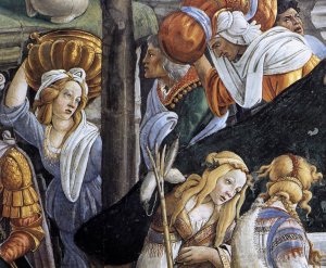 The Trials and Calling of Moses (detail 6) 1481-82