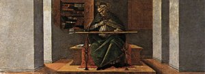 St Augustine in His Cell 1490-92